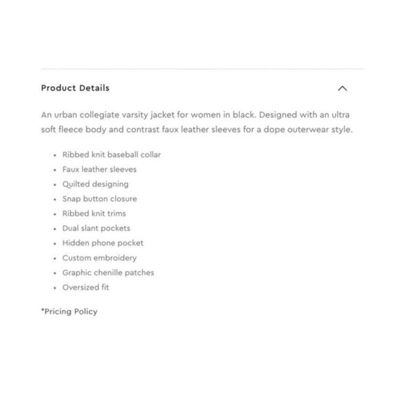 HP! Rockstar Original Varsity Jacket - Picture 14 of 16